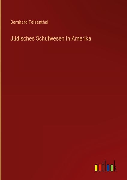 Produktbild: J&uuml;disches Schulwesen in Amerika