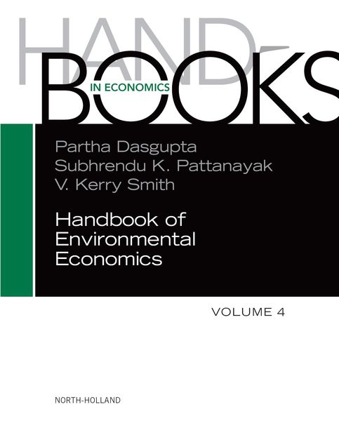 Produktbild: Handbook of Environmental Economics