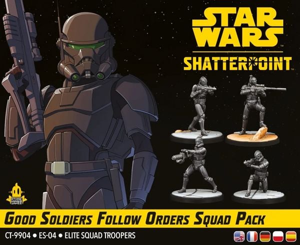 Star Wars: Shatterpoint - Good Soldiers Follow Orders Squad Pack (Gute Soldaten folgen Befehlen)