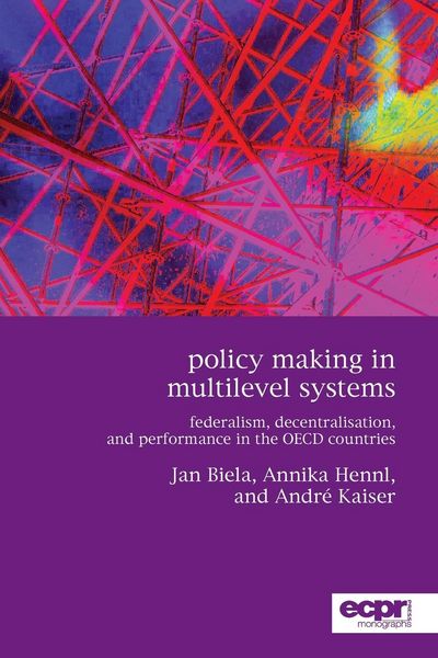 Produktbild: Policy Making in Multilevel Systems