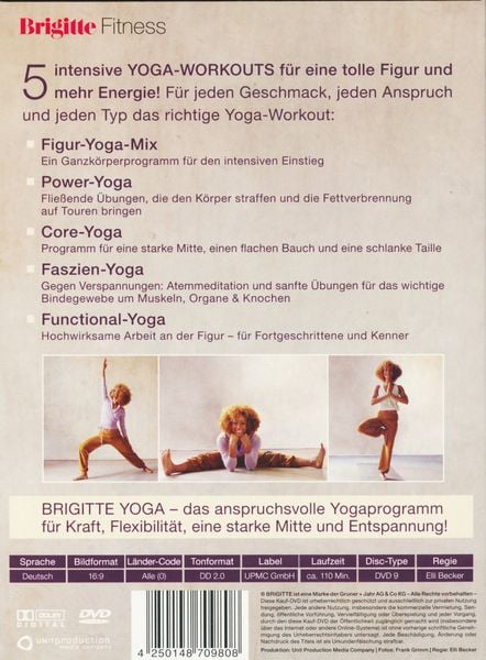 Produktbild: Brigitte - Yoga - Power-Yoga, Core-Yoga, Faszien-Yoga