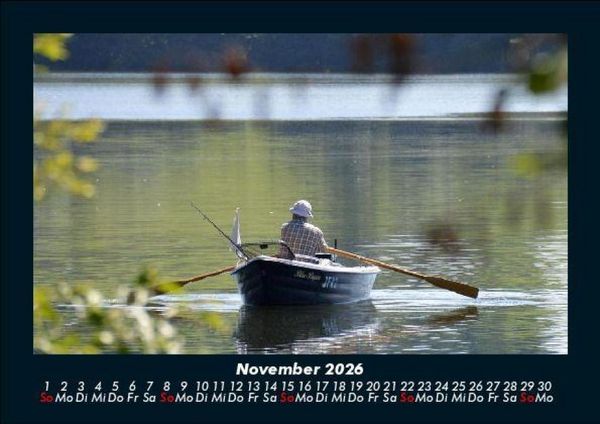 Produktbild: Die Seen der Erde 2026 Fotokalender DIN A5