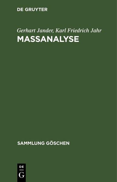 Produktbild: Ma&szlig;analyse