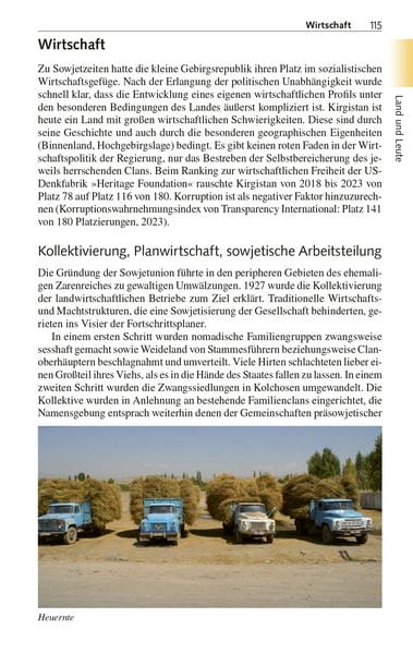 Produktbild: TRESCHER Reiseführer Kirgistan