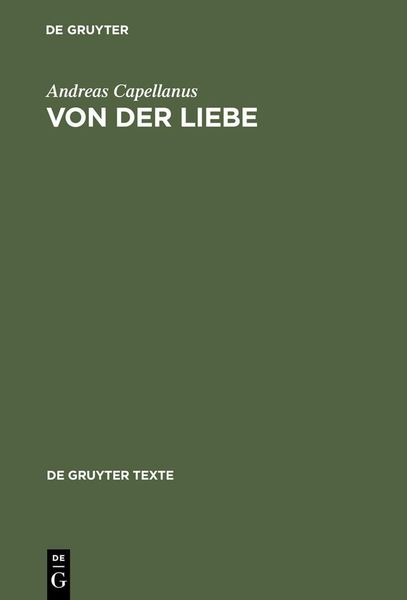 Produktbild: Von der Liebe