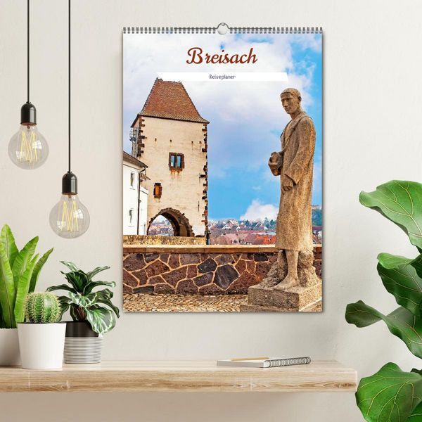 Produktbild: Breisach - Reiseplaner (Wandkalender 2026 DIN A2 hoch), CALVENDO Monatskalender