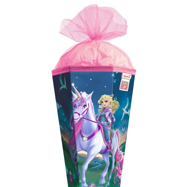 Produktbild: Motivschult&uuml;te, Magische Einhornreiterin, 85 cm