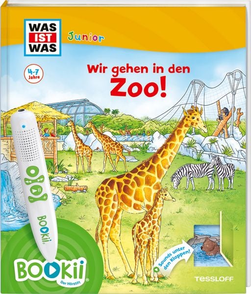 Produktbild: BOOKii&reg; WAS IST WAS Junior Wir gehen in den Zoo!
