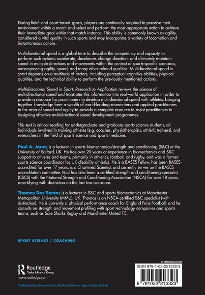 Produktbild: Multidirectional Speed in Sport