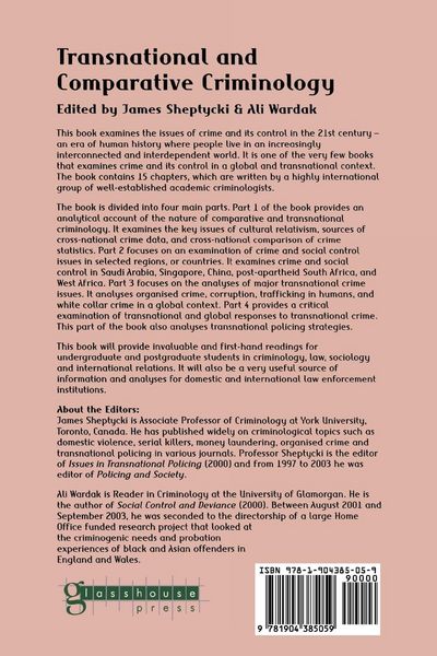 Produktbild: Transnational and Comparative Criminology