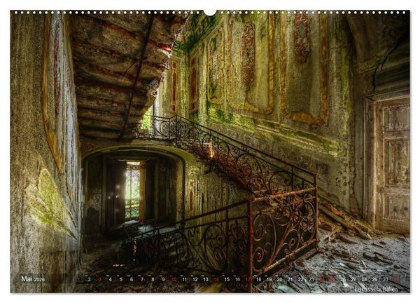 Produktbild: Lost in Decay 2026 - Die &Auml;sthetik des Verfalls (hochwertiger Premium Wandkalender 2026 DIN A2 quer), Kunstdruck in Hochglanz