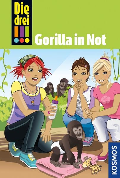 Produktbild: Die drei !!!, 58, Gorilla in Not (drei Ausrufezeichen)