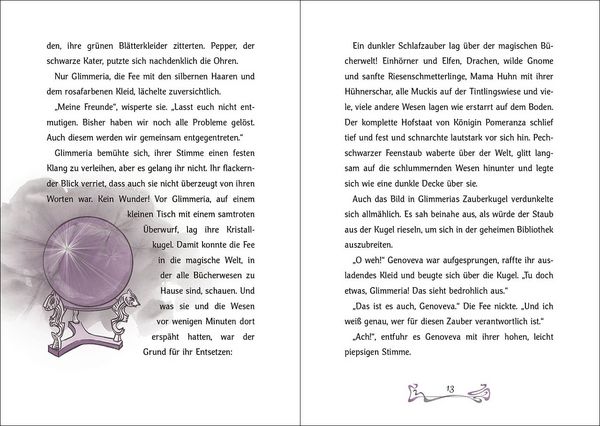 Produktbild: Das B&uuml;cherschloss (Band 5) - Der tintenschwarze Schlafzauber