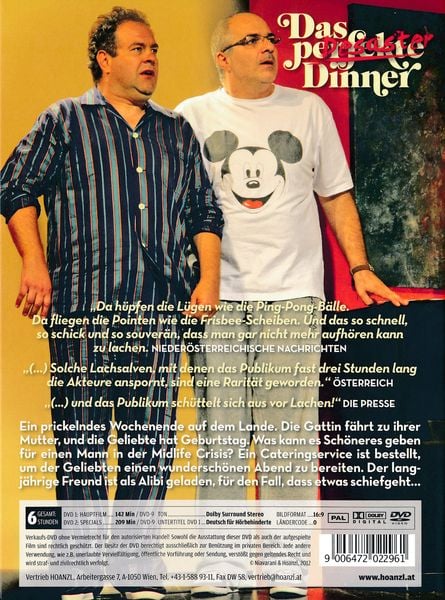 Produktbild: Das perfekte Desaster Dinner [2 DVDs]