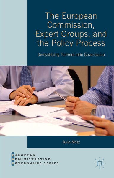 Produktbild: The European Commission, Expert Groups, and the Policy Process