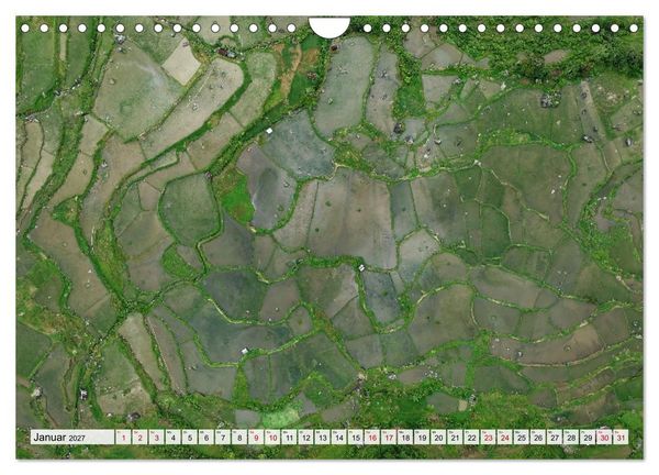 Produktbild: Indonesien von oben - spektakul&auml;re Landschaften aus der Vogelperspektive (Wandkalender 2027 DIN A4 quer), CALVENDO Monatskalender