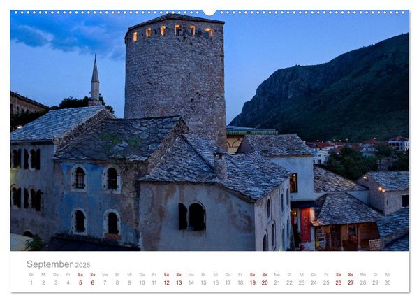 Produktbild: Kreuz und quer durch Bosnien-Herzegowina (hochwertiger Premium Wandkalender 2026 DIN A2 quer), Kunstdruck in Hochglanz