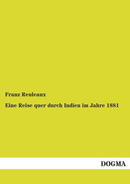 Produktbild: Eine Reise quer durch Indien im Jahre 1881