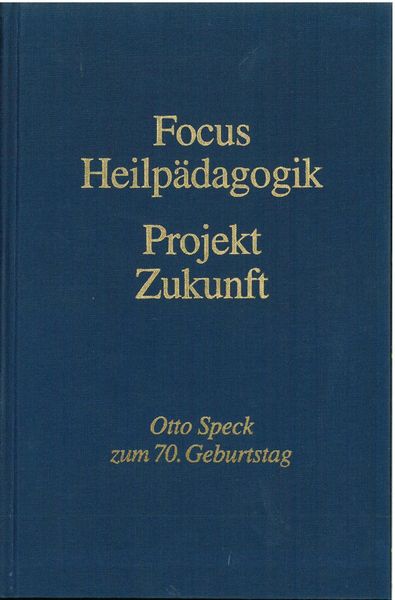 Produktbild: Focus Heilp&auml;dagogik - Projekt Zukunft