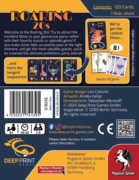Roaring 20s (Deep Print Games) (English Edition) kaufen - Spielwaren ...