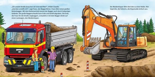 Produktbild: LESEMAUS Sonderbände: Bagger, Laster und Traktoren – Alles über Fahrzeuge