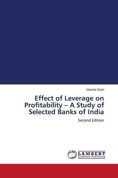 Produktbild: Effect of Leverage on Profitability - A Study of Selected Banks of India