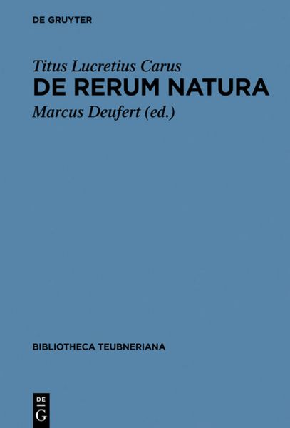 Produktbild: De rerum natura