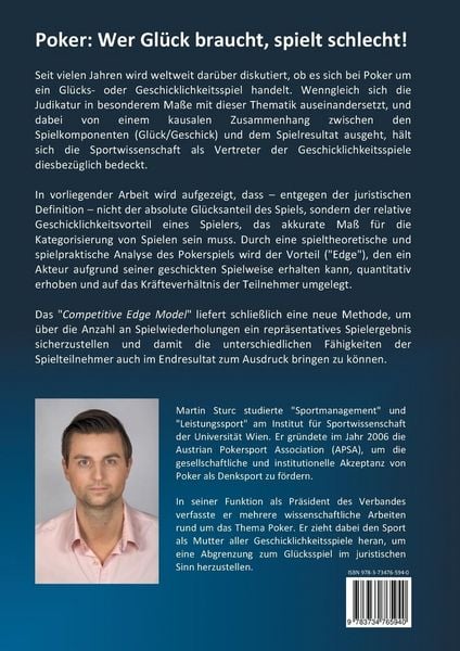 Produktbild: Skill Beats Luck - Der Geschicklichkeitsfaktor im Pokerspiel