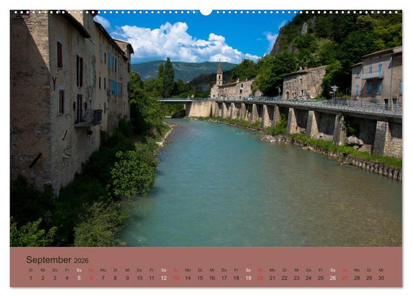 Produktbild: Provenzalisches Drome (hochwertiger Premium Wandkalender 2026 DIN A2 quer), Kunstdruck in Hochglanz