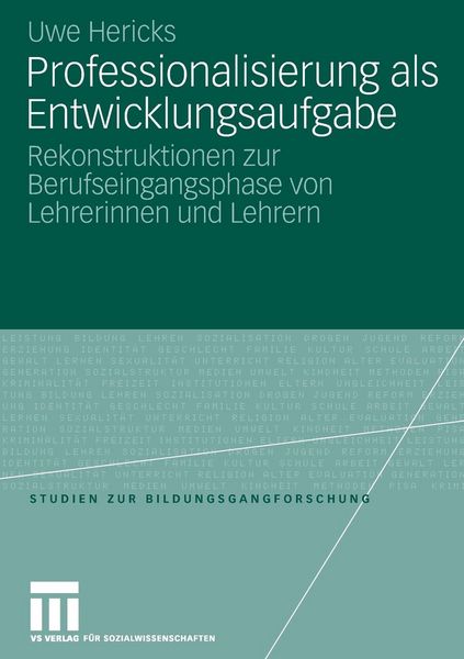 Produktbild: Professionalisierung als Entwicklungsaufgabe