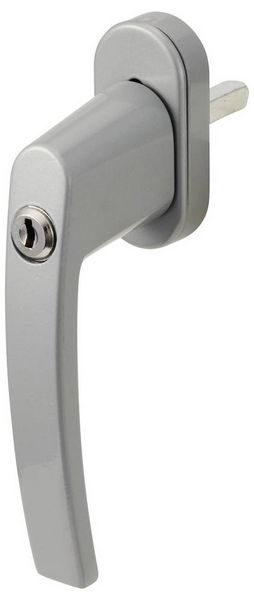 Produktbild: Sygonix SY-7065782 Fenstergriff abschlie&szlig;bar Silber
