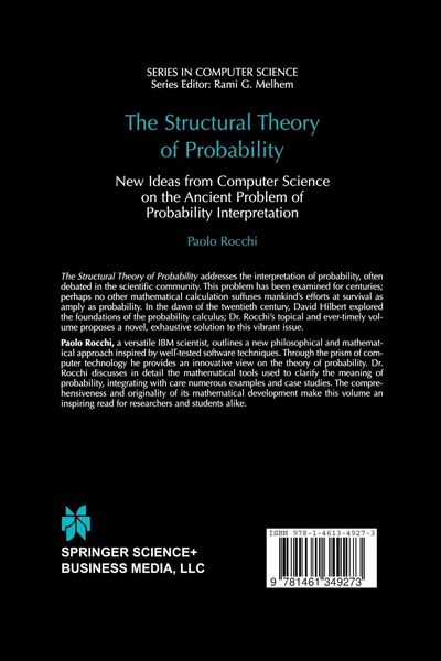 Produktbild: The Structural Theory of Probability