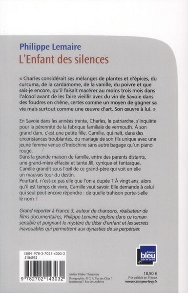 Produktbild: L enfant des silences