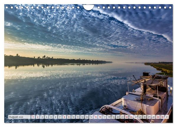 Produktbild: Stilvolles Segeln auf dem Nil mit einer Dahabeya (Wandkalender 2026 DIN A4 quer), CALVENDO Monatskalender
