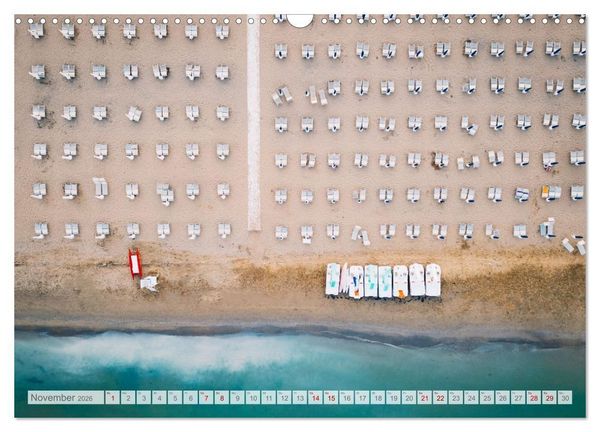 Produktbild: Lignano in Italien. Sommer Strand und Meer (Wandkalender 2026 DIN A3 quer), CALVENDO Monatskalender
