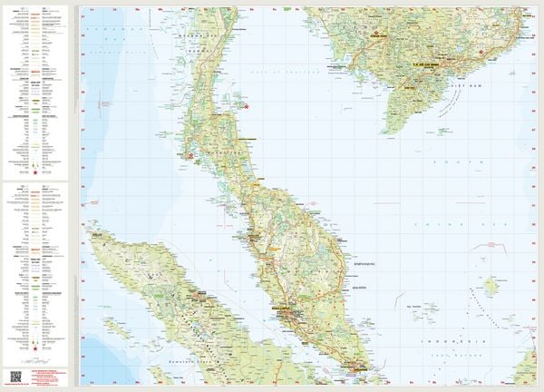Produktbild: MARCO POLO Reisekarte Thailand, Vietnam 1:1,9 Mio.