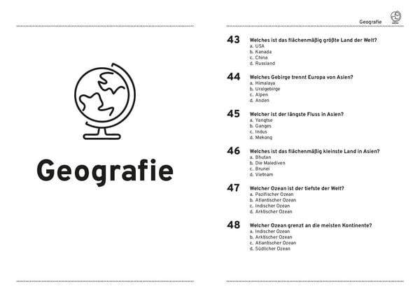 Produktbild: Das mega dicke Quizbuch (rot)