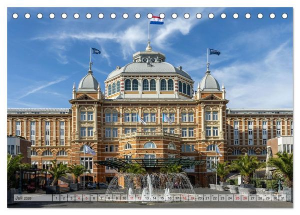 Produktbild: Den Haag - k&ouml;nigliche Stadt am Meer (Tischkalender 2026 DIN A5 quer), CALVENDO Monatskalender