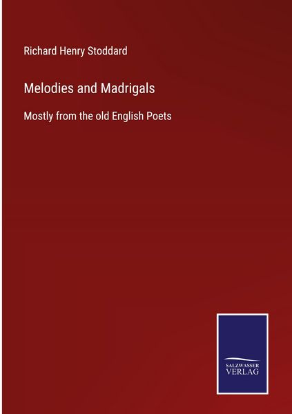 Produktbild: Melodies and Madrigals