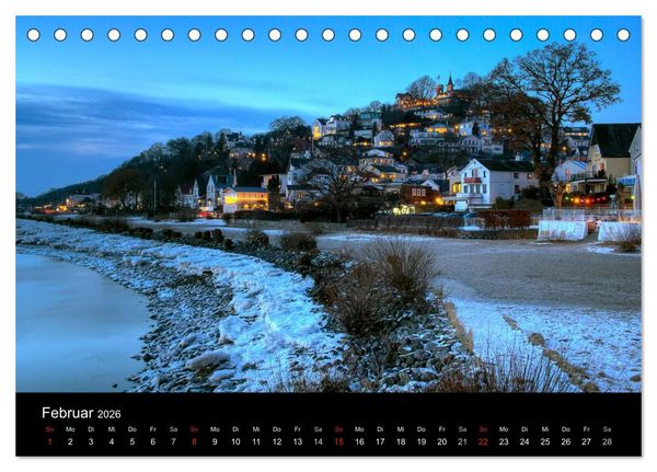 Produktbild: Hamburg (Tischkalender 2026 DIN A5 quer), CALVENDO Monatskalender