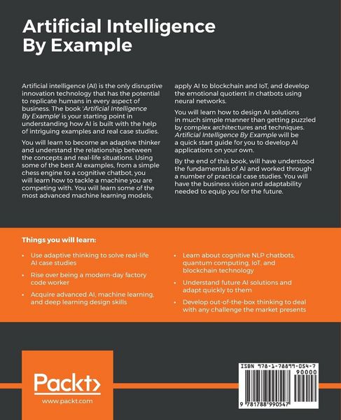 Produktbild: Artificial Intelligence By Example