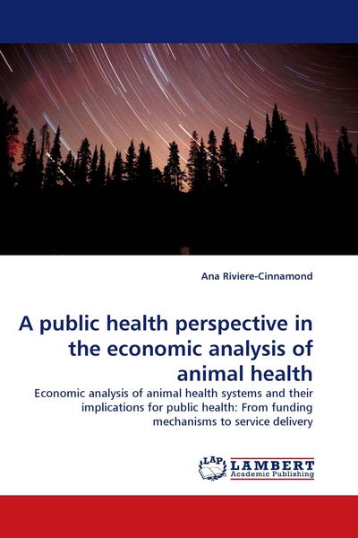 Produktbild: A public health perspective in the economic analysis of animal health