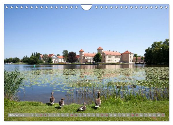 Produktbild: Hausbooturlaub Deutschland - Mecklenburgische Seenplatte (Wandkalender 2026 DIN A4 quer), CALVENDO Monatskalender