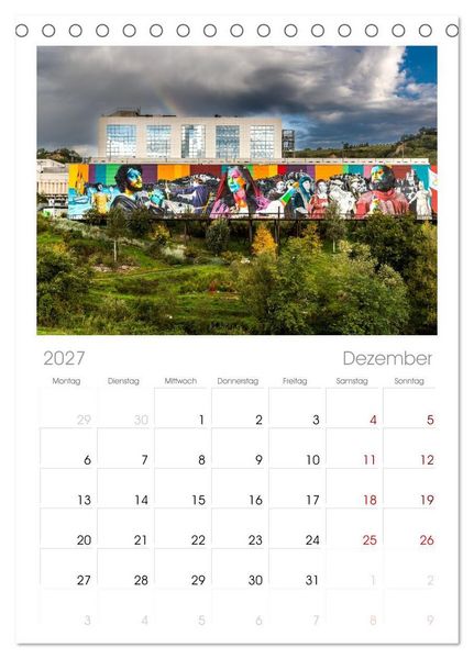 Produktbild: Tischplaner 2027 - W&auml;nde sprechen B&auml;nde (A5 Tischkalender zum Aufstellen) CALVENDO