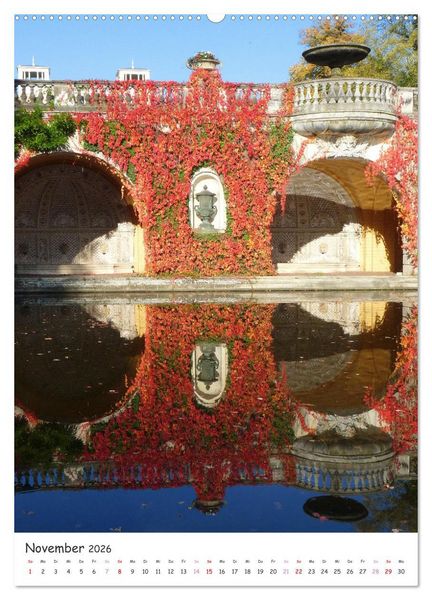 Produktbild: Der Park Sanssouci - ein Traum (Wandkalender 2026 DIN A2 hoch), CALVENDO Monatskalender