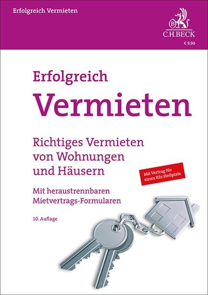 Erfolgreich Vermieten, Taschenbuch von Peter Schüller, C.H. Beck, 978-3-406-83117-1