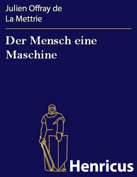 Produktbild: Der Mensch eine Maschine