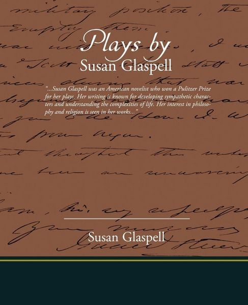 Produktbild: Plays by Susan Glaspell