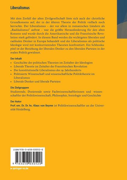 Produktbild: Liberalismus
