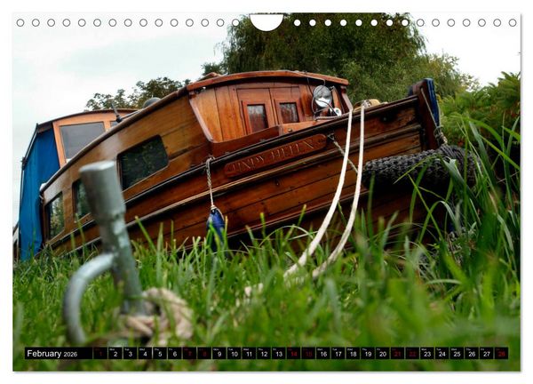 Produktbild: Narrowboats (Wall Calendar 2026 DIN A4 landscape), CALVENDO 12 Month Wall Calendar